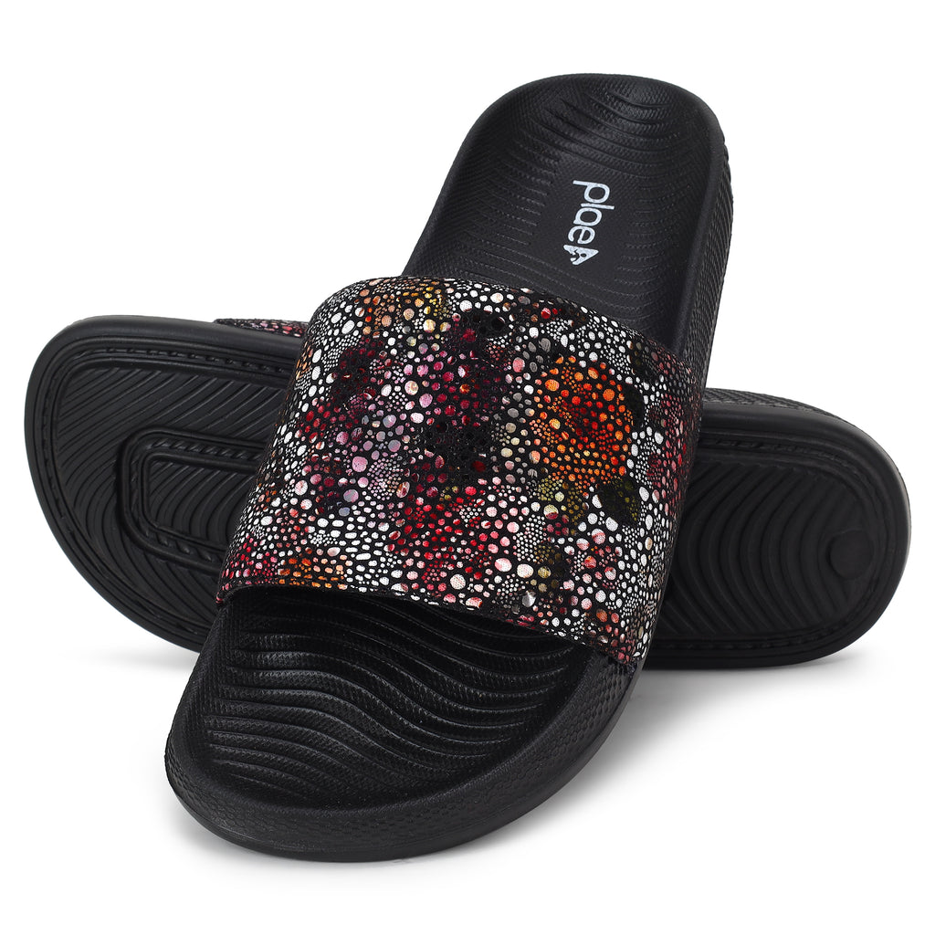 PLAE - Oasis Women Casual Slider – Black