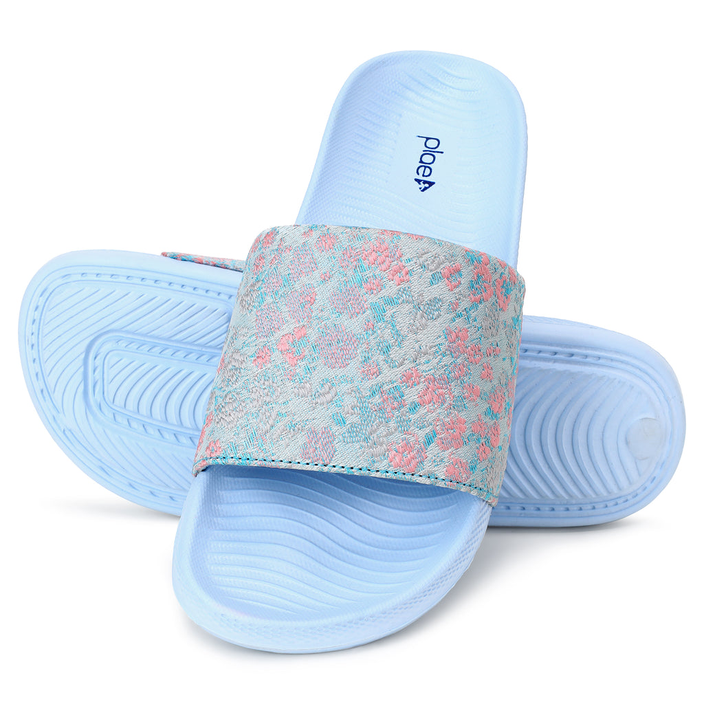 PLAE - Nura Women Casual Slider – Sky