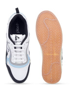 PLAE - Runner Men Lace Up Casual Sneaker – White/Sky
