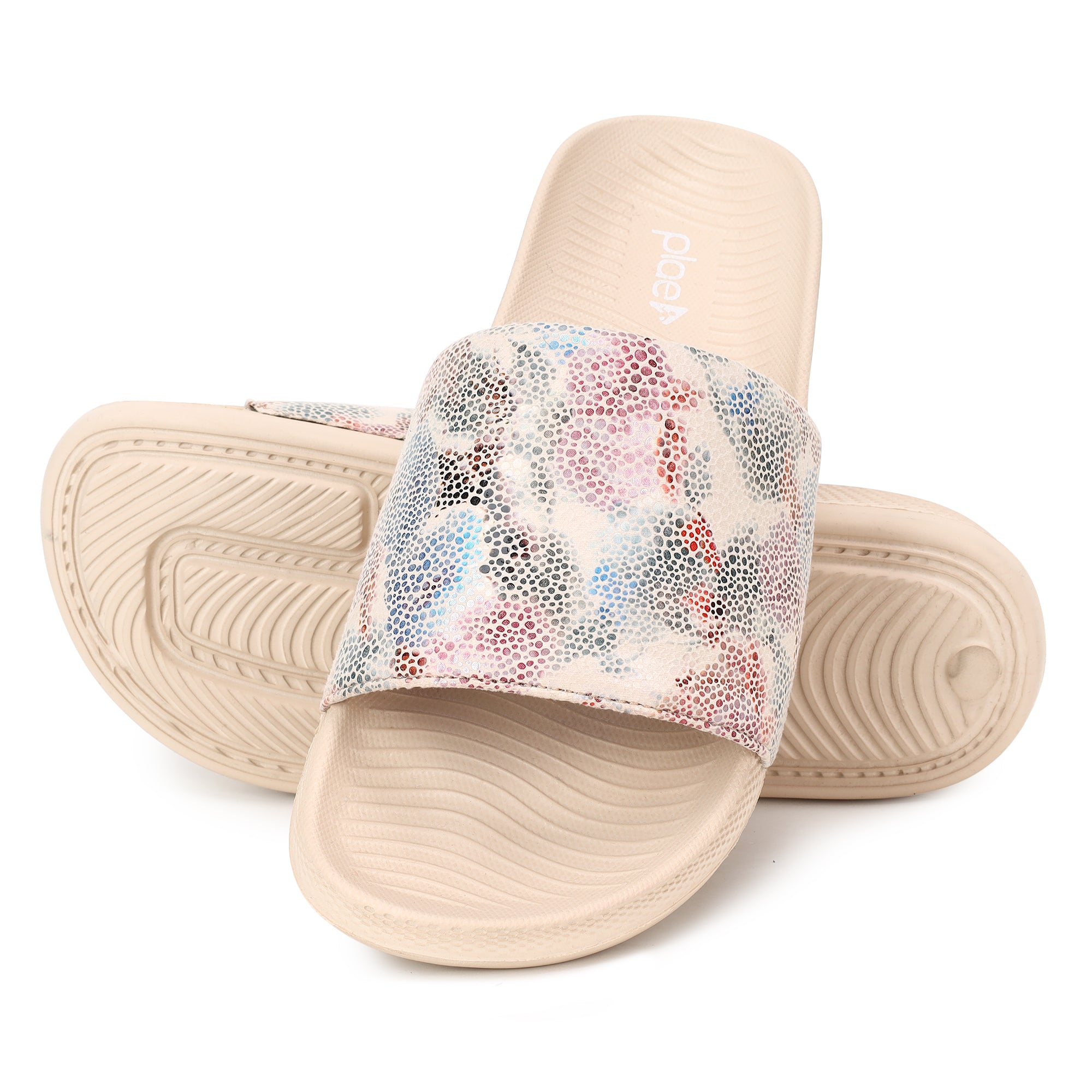 PLAE - Oasis Women Casual Slider – Beige
