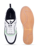 PLAE - Runner Men Lace Up Casual Sneaker – White/Sea Green