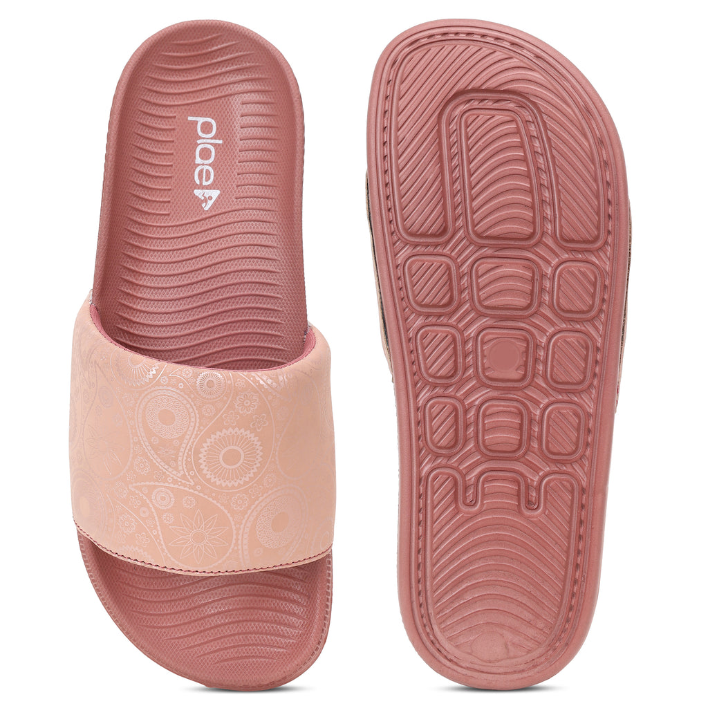 PLAE - Lumina Women Casual Slider – Peach