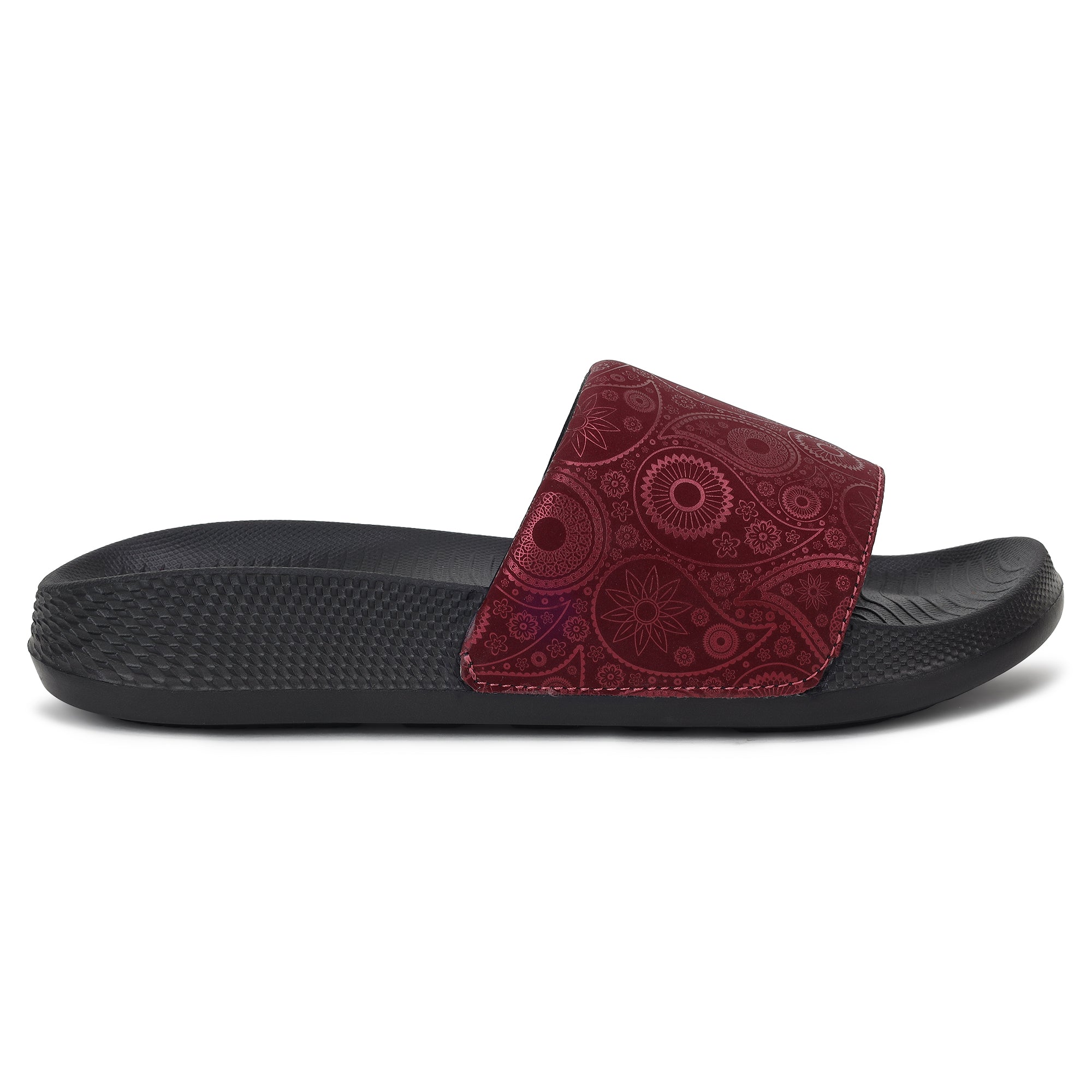 PLAE - Lumina Women Casual Slider – Mehroon