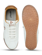 PLAE - Boomer Men Lace Up Casual Sneaker – White