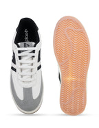 PLAE - Scarlet Men Lace Up Casual Sneaker – White/Black