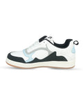 PLAE - Runner Men Lace Up Casual Sneaker – White/Sky