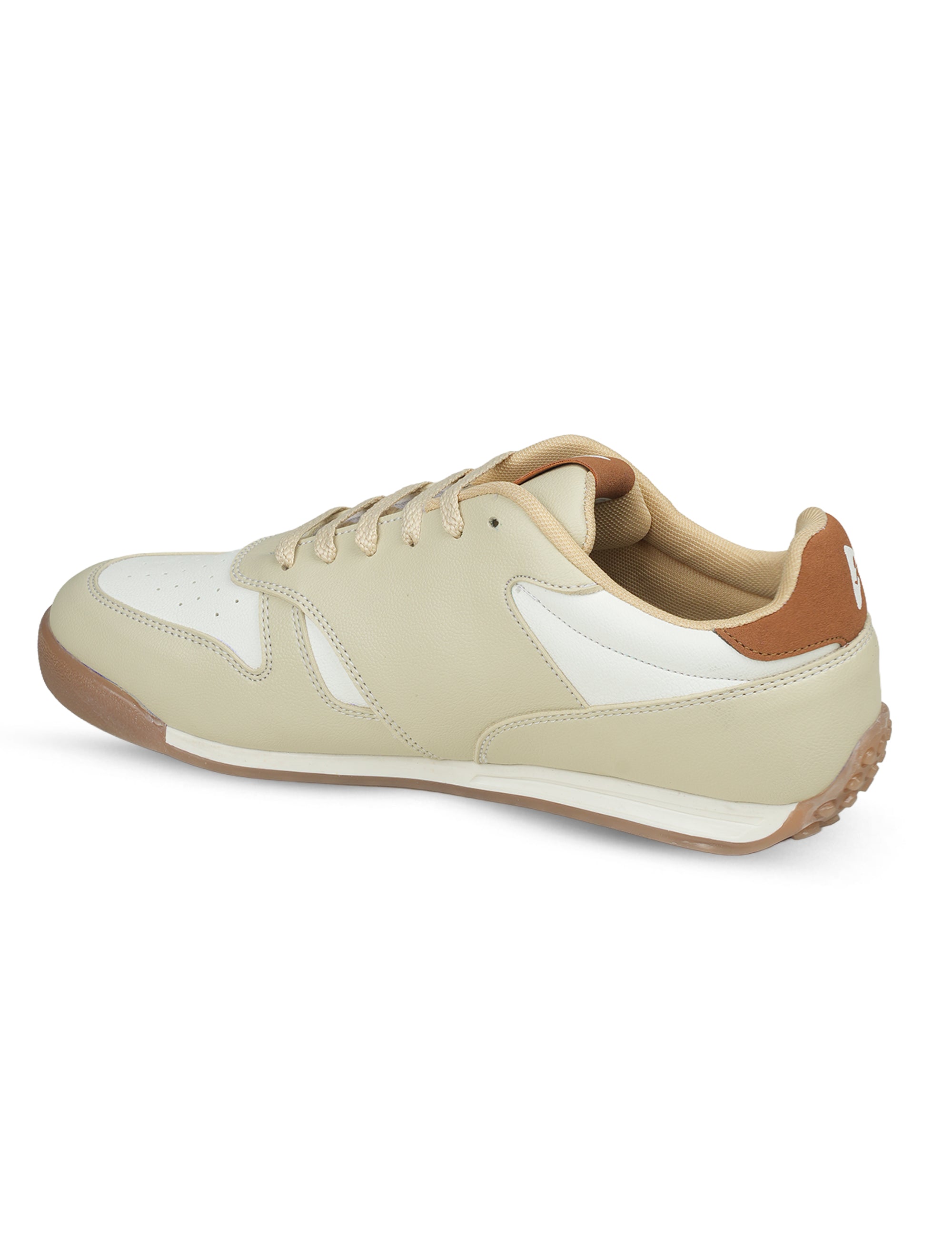 PLAE - Urban Blaze Men Lace Up Casual Sneaker – Beige
