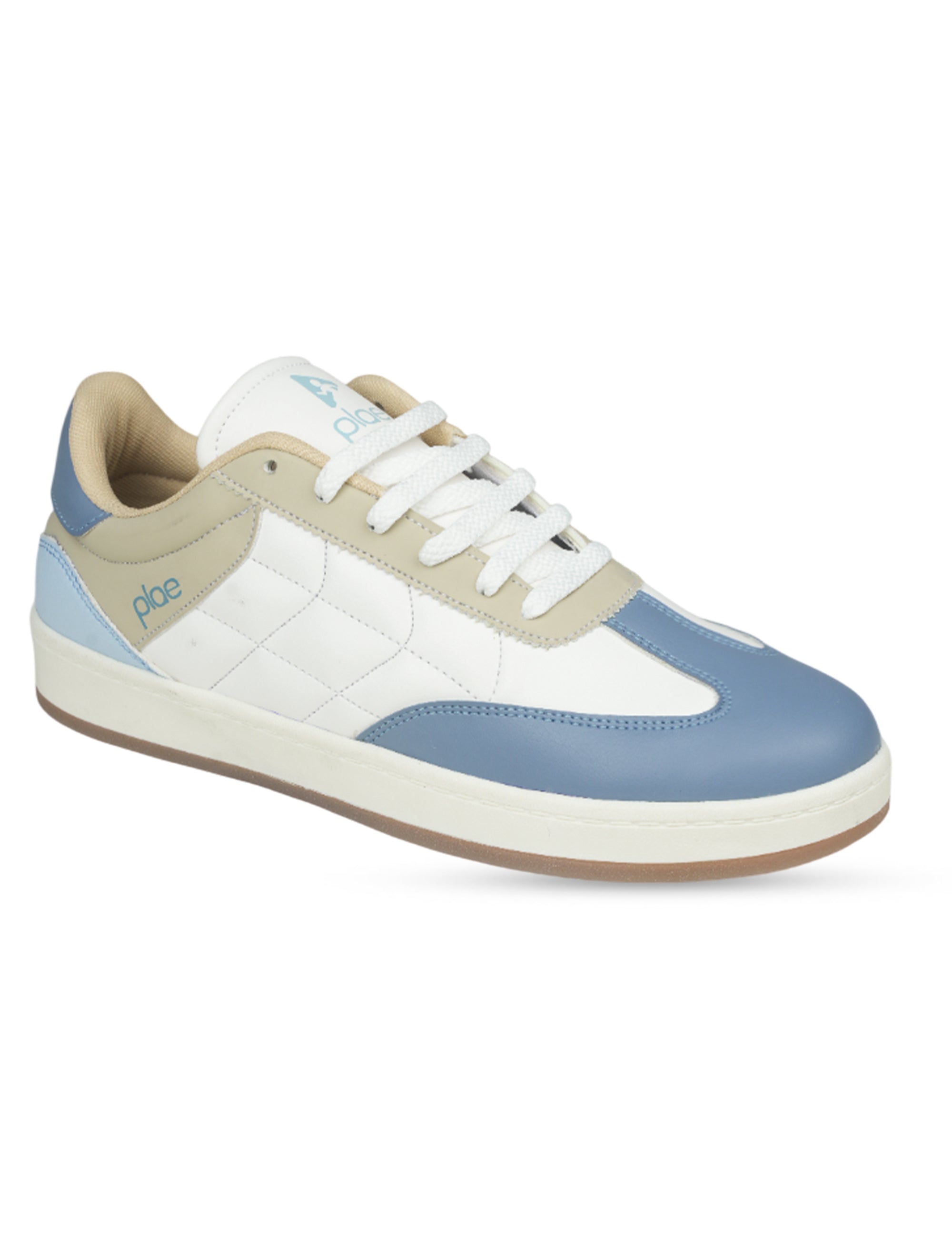 PLAE - Urban Breez Men Lace Up Casual Sneaker White/Blue
