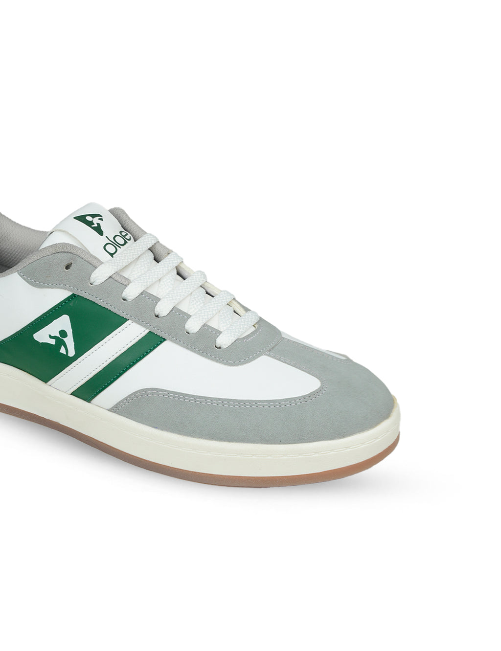 PLAE - Scarlet Men Lace Up Casual Sneaker – White/Green