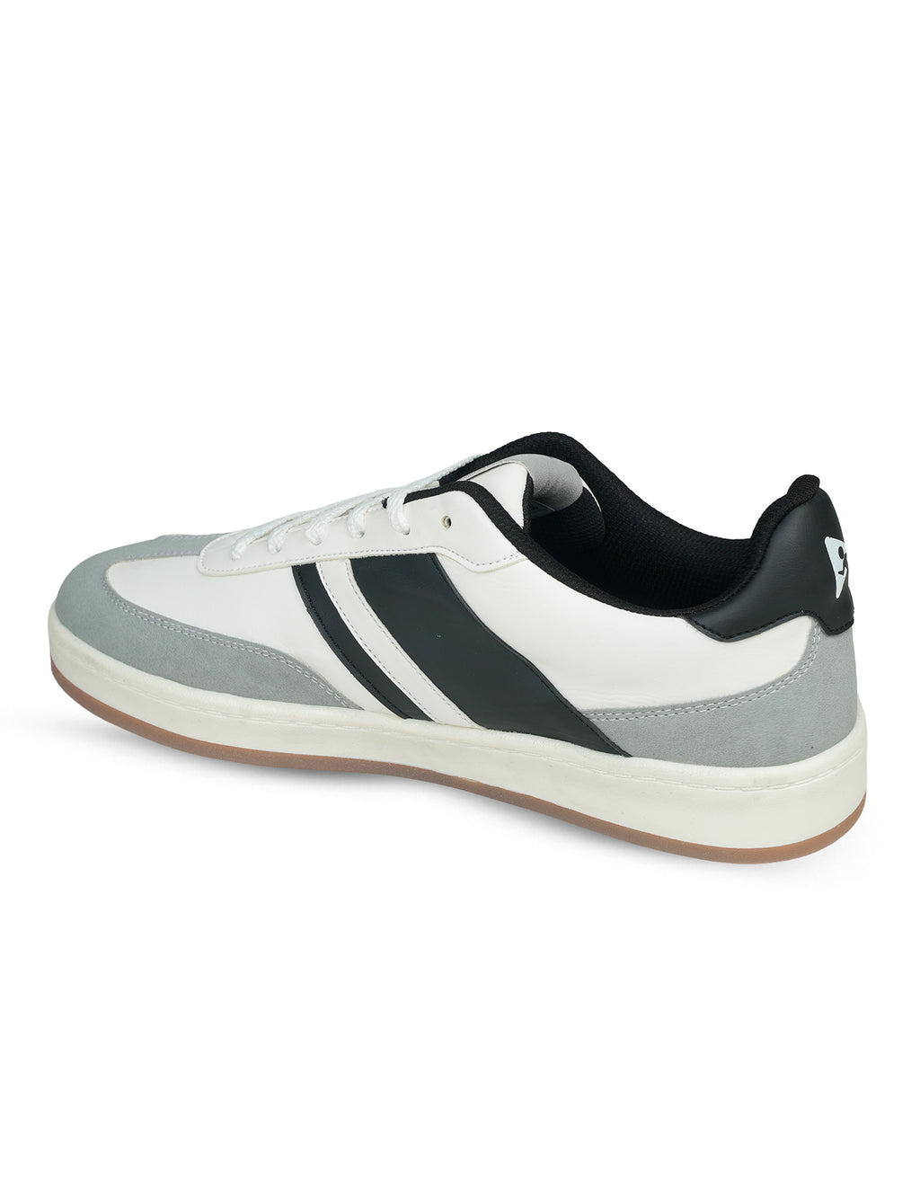 PLAE - Scarlet Men Lace Up Casual Sneaker – White/Black