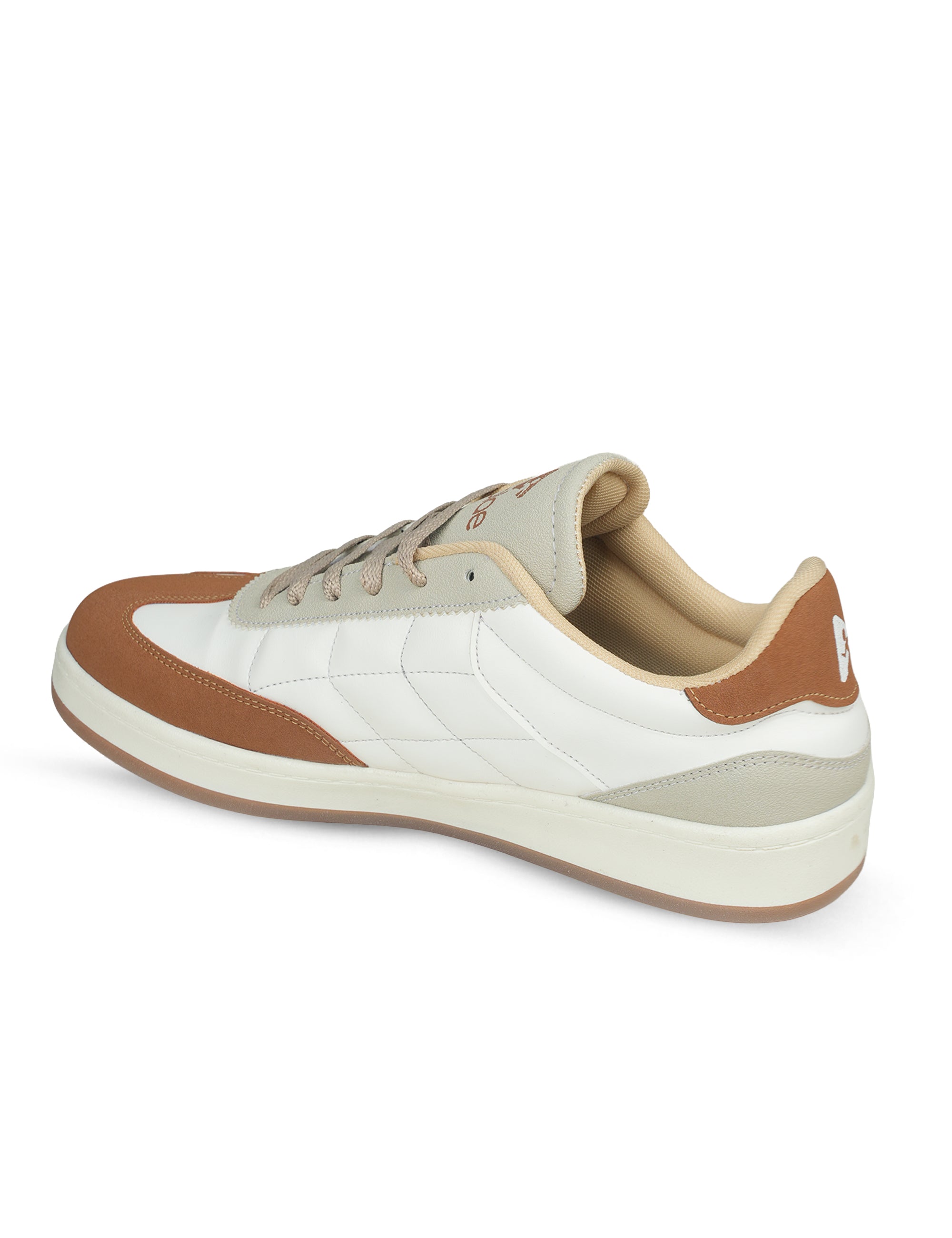 PLAE - Urban Breez Men Lace Up Casual Sneaker White/Rust