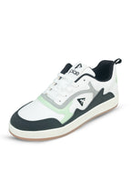 PLAE - Runner Men Lace Up Casual Sneaker – White/Sea Green