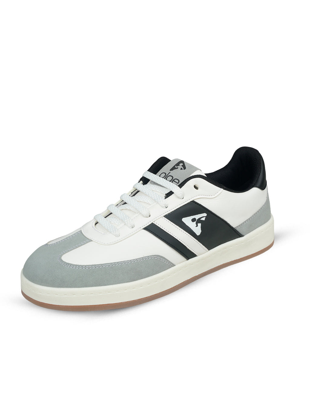 PLAE - Scarlet Men Lace Up Casual Sneaker – White/Black