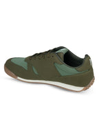 PLAE - Urban Blaze Men Lace Up Casual Sneaker – Olive