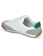 PLAE - X Men Lace Up Casual Sneaker – White/Grey