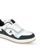 PLAE - Runner Men Lace Up Casual Sneaker – White/Sky