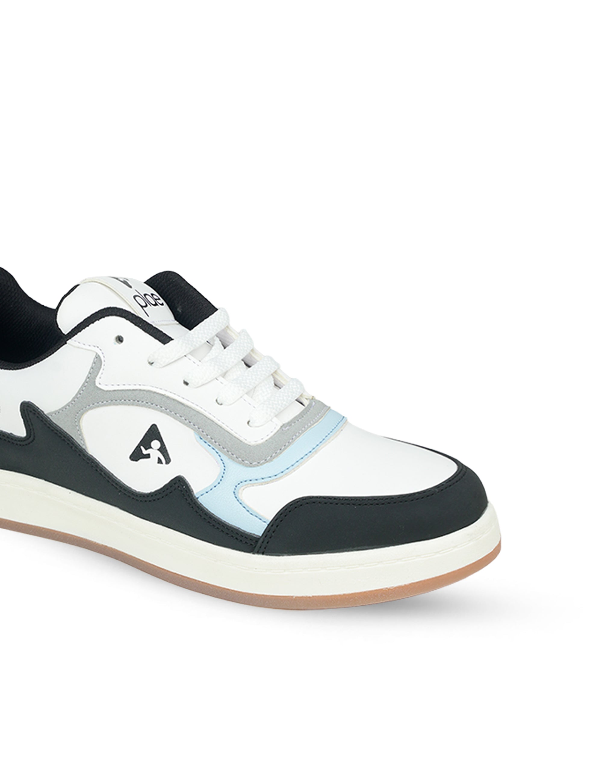 PLAE - Runner Men Lace Up Casual Sneaker – White/Sky