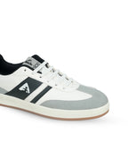PLAE - Scarlet Men Lace Up Casual Sneaker – White/Black