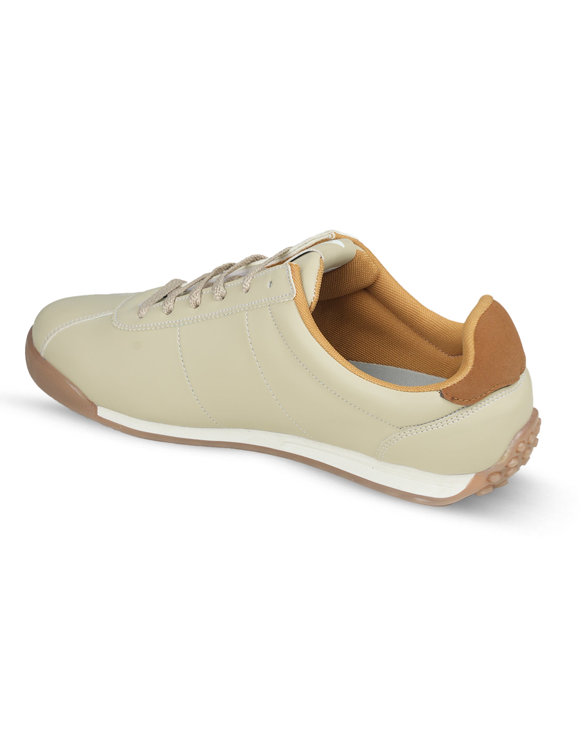 PLAE - Boomer Men Lace Up Casual Sneaker – Beige