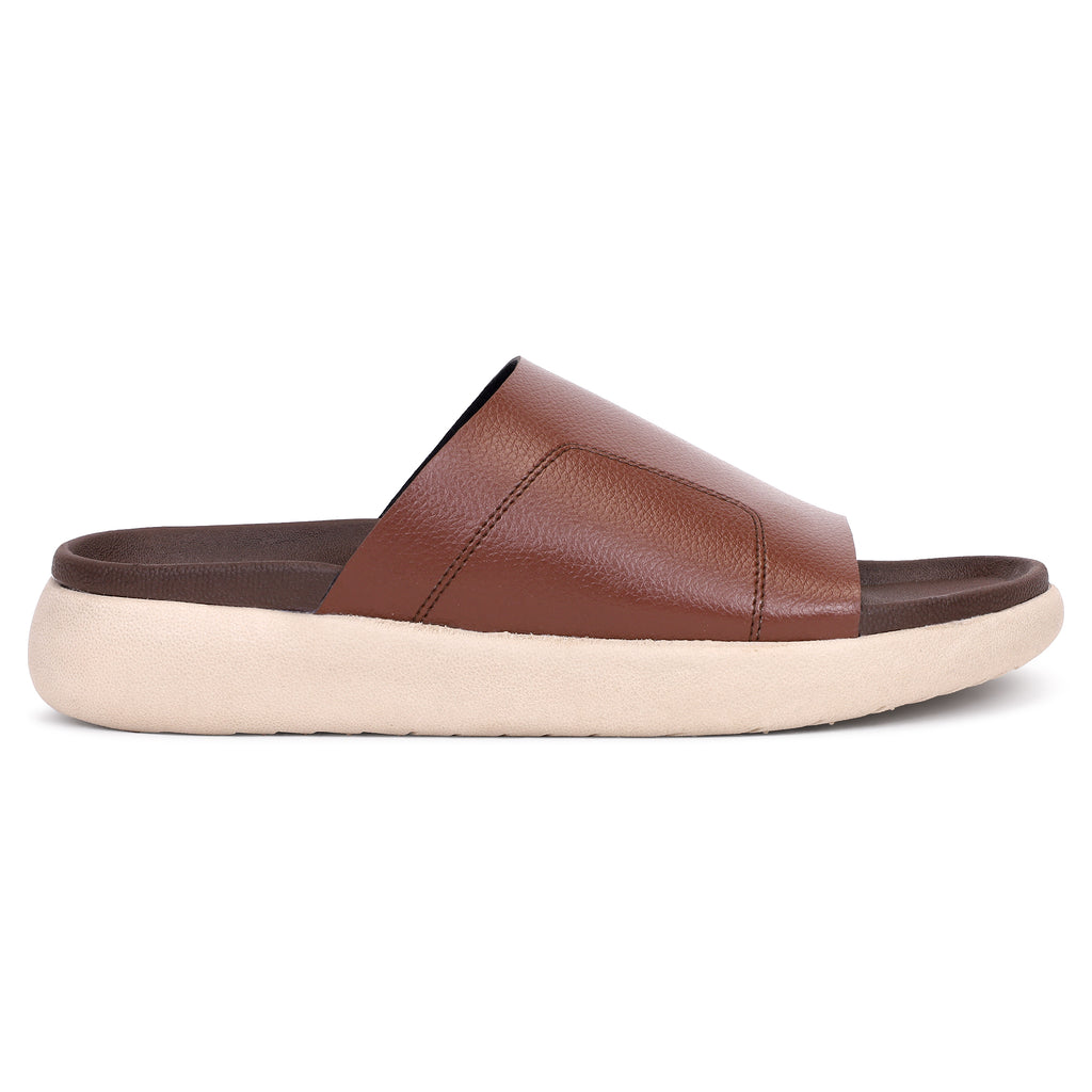PLAE - Cloud Men Casual Slider – Brown