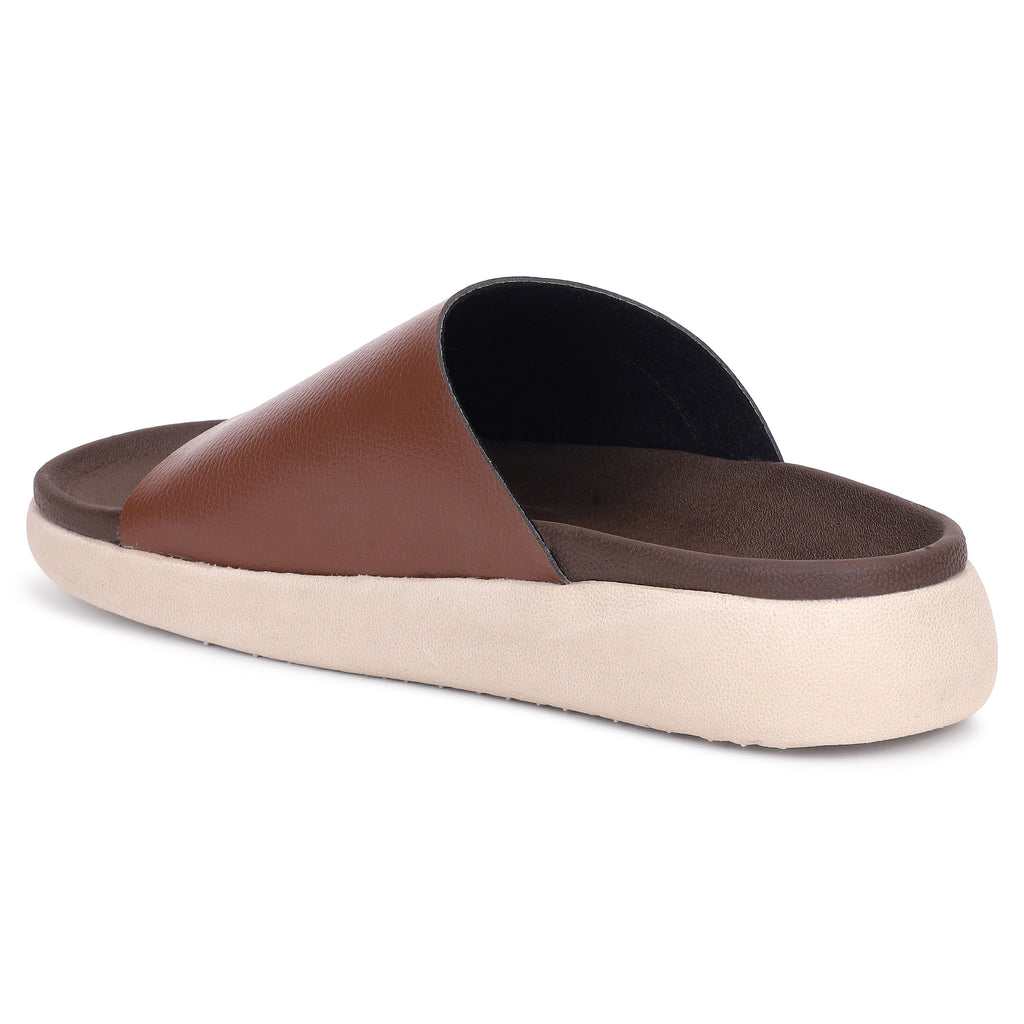 PLAE - Cloud Men Casual Slider – Brown