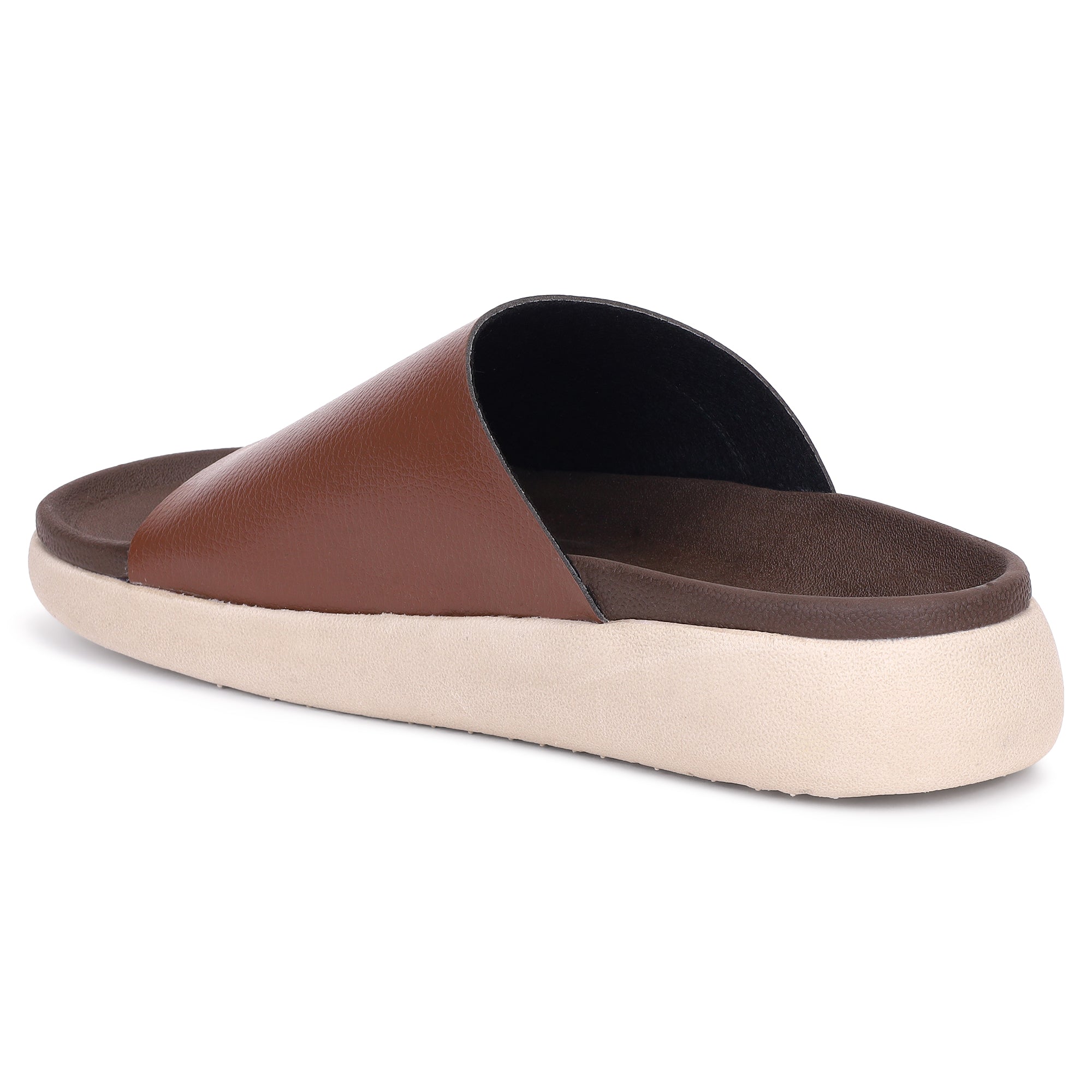 PLAE - Cloud Men Casual Slider – Brown
