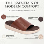 PLAE - Cloud Men Casual Slider – Brown