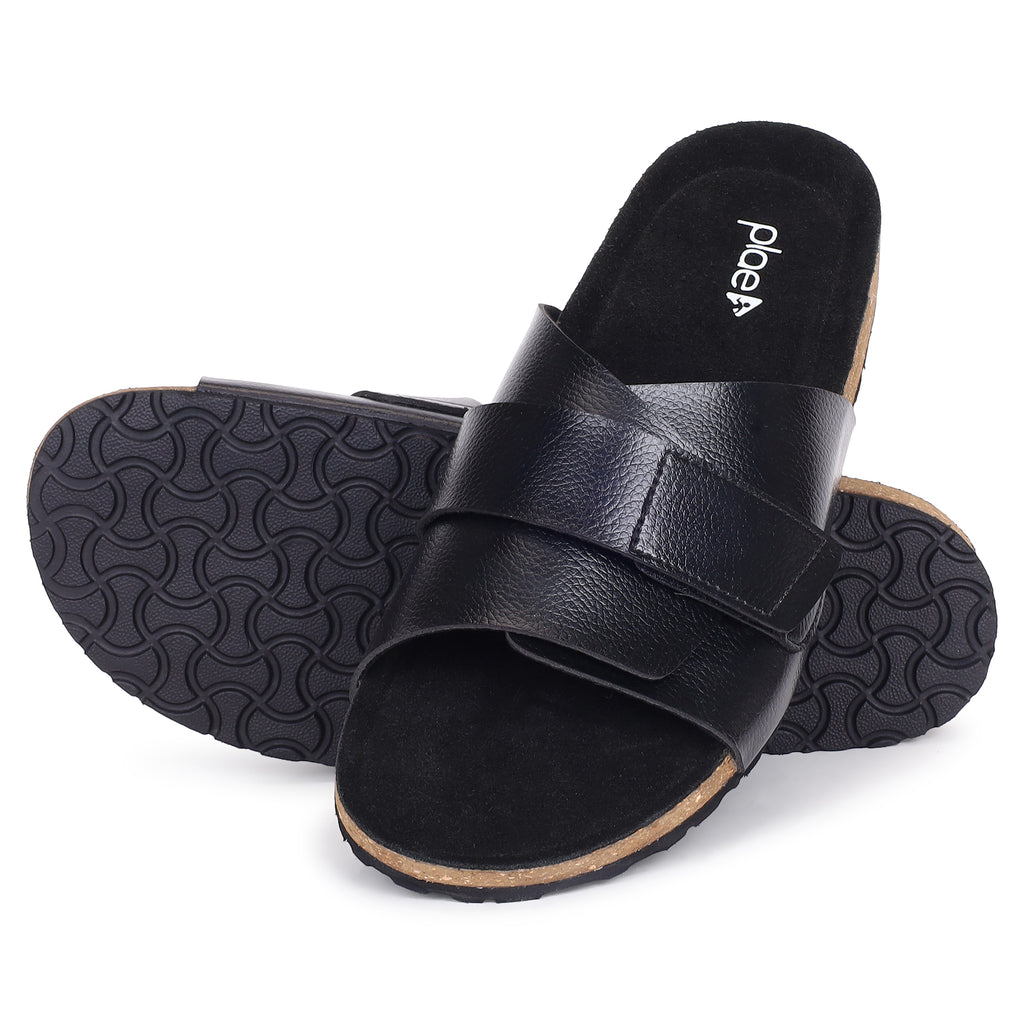 PLAE - Snug Men Casual Slider – Black