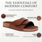 PLAE - Snug Men Casual Slider – Brown