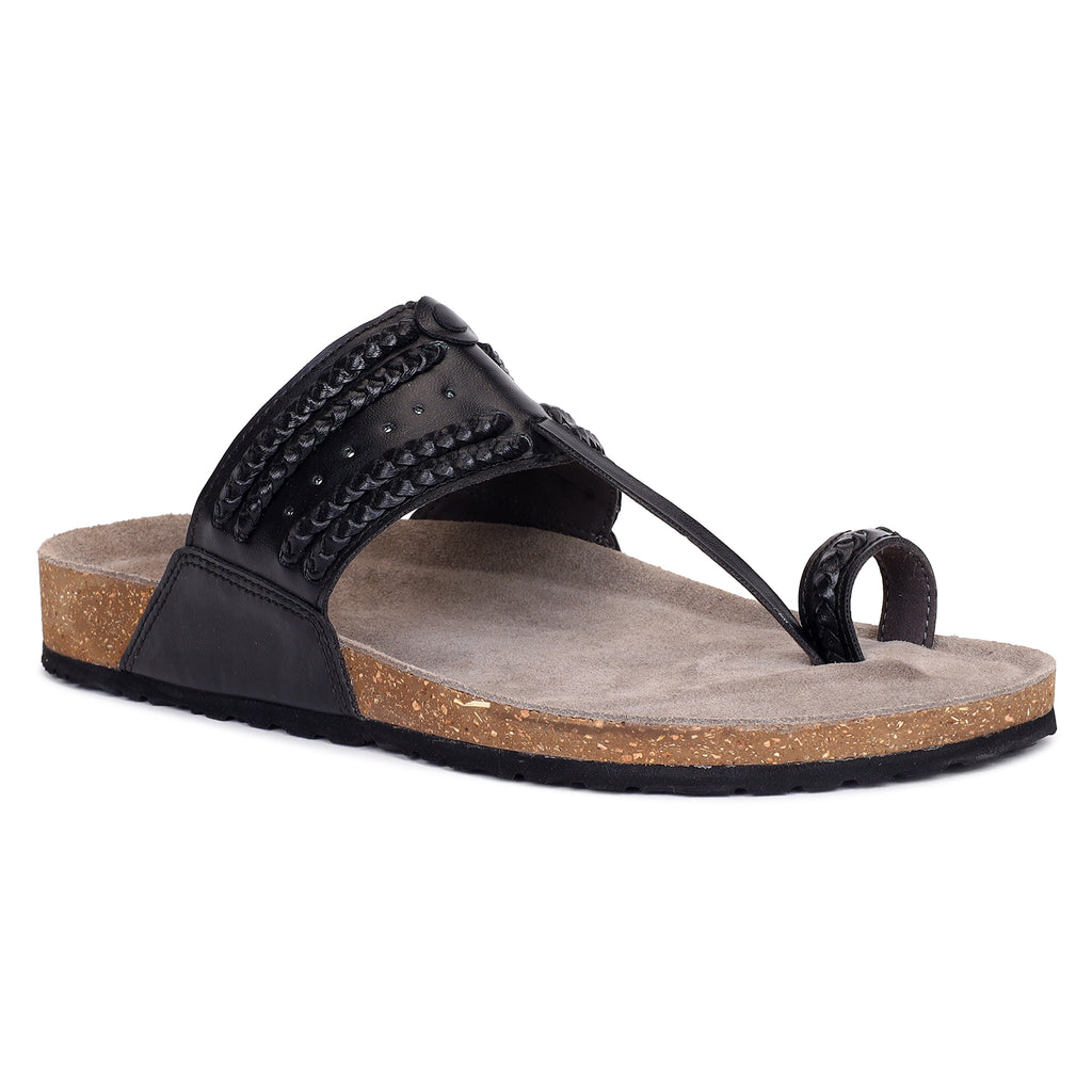 PLAE - Plush Men Casual Slipper – Black