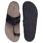 PLAE - Plush Men Casual Slipper – Black