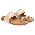 PLAE - Plush Men Casual Slipper – Cream