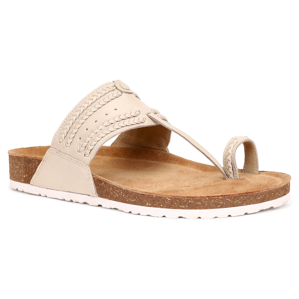 PLAE - Plush Men Casual Slipper – Cream