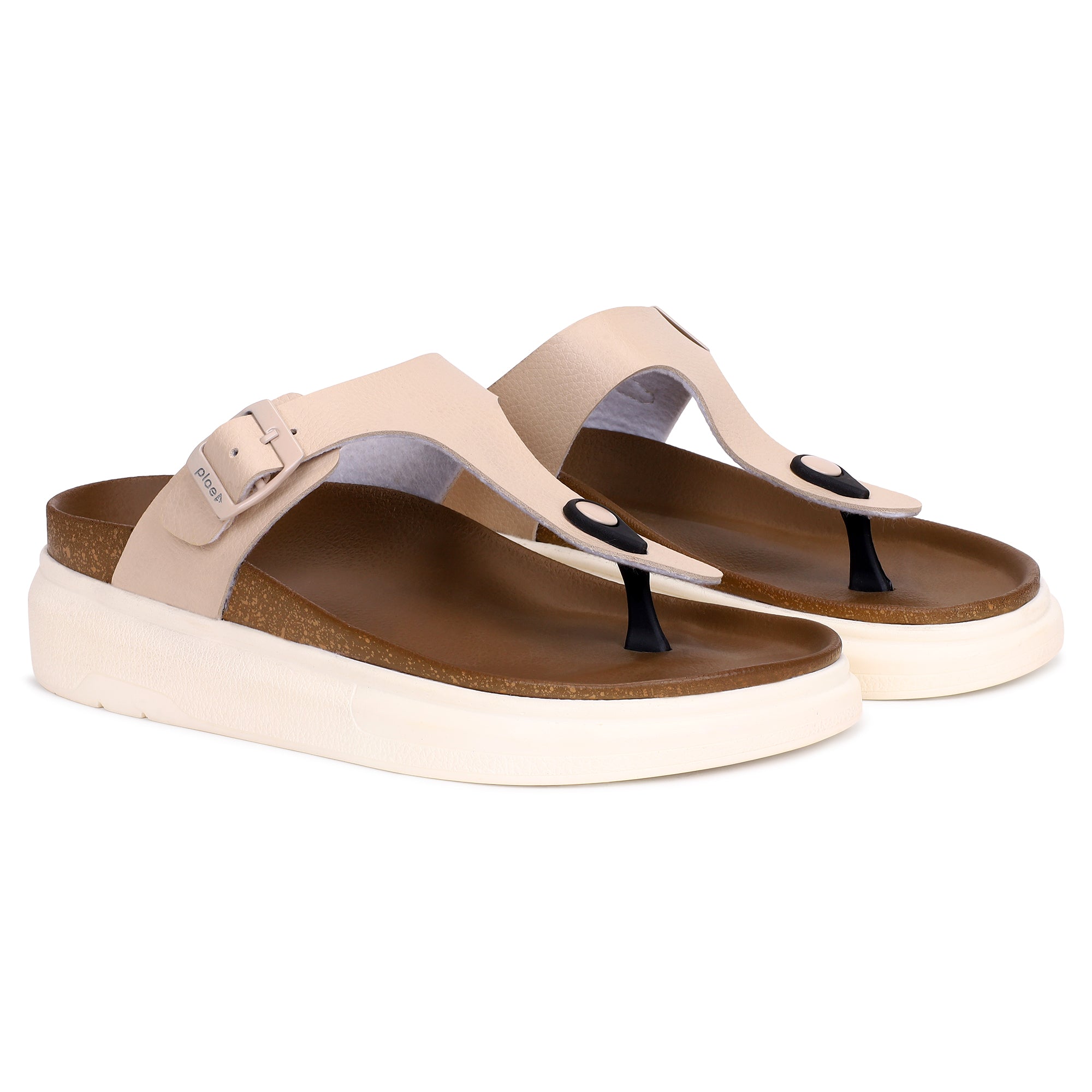 PLAE - Breeze Women Casual Slipper – Beige