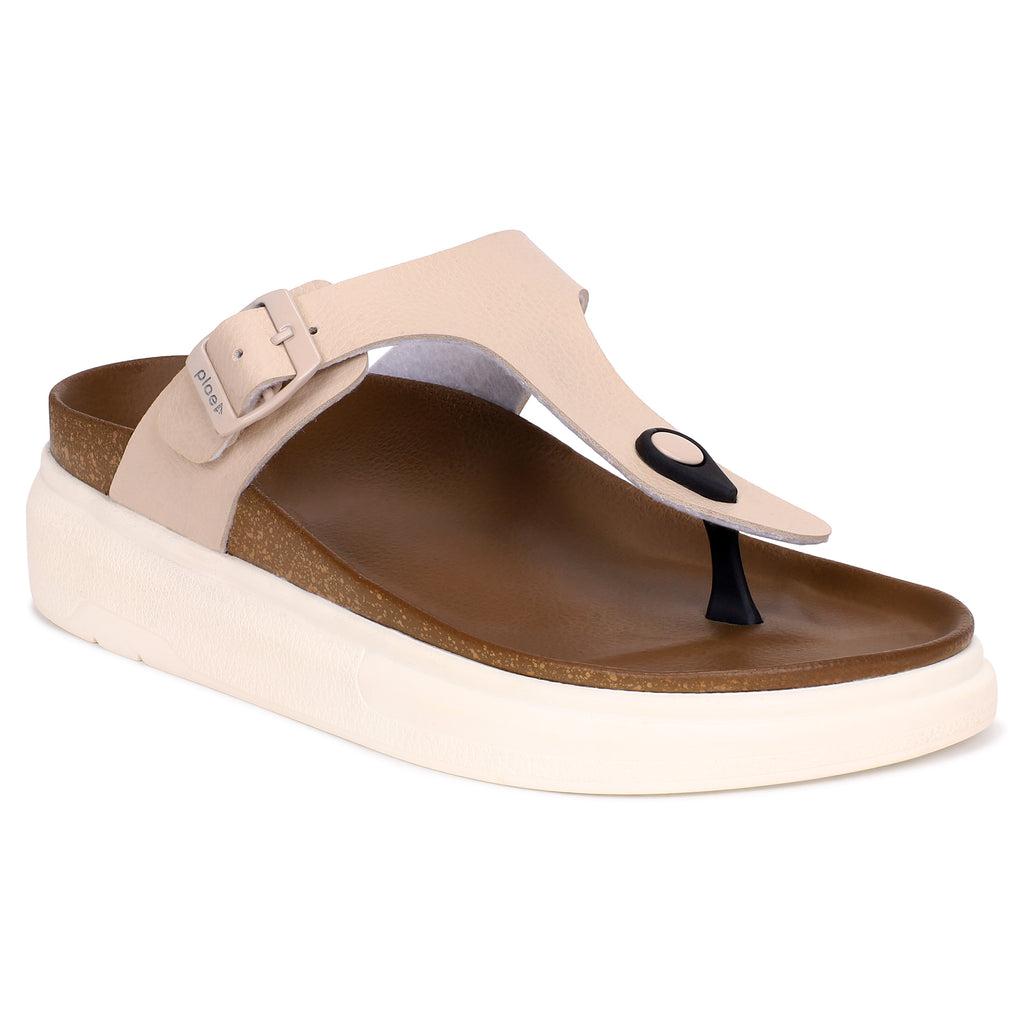 PLAE - Breeze Women Casual Slipper – Beige