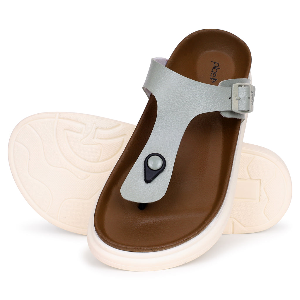 PLAE - Breeze Women Casual Slipper – Sage