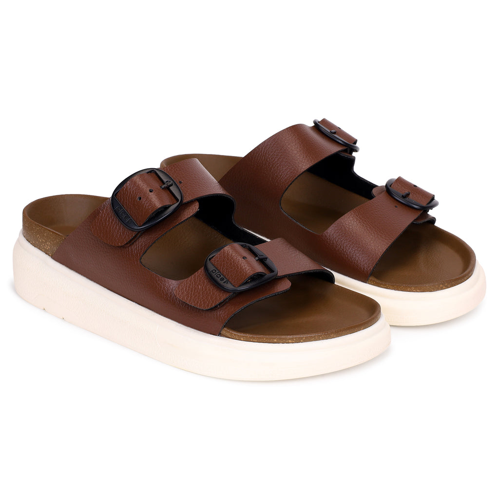 PLAE - Glide Women Casual Slipper – Brown