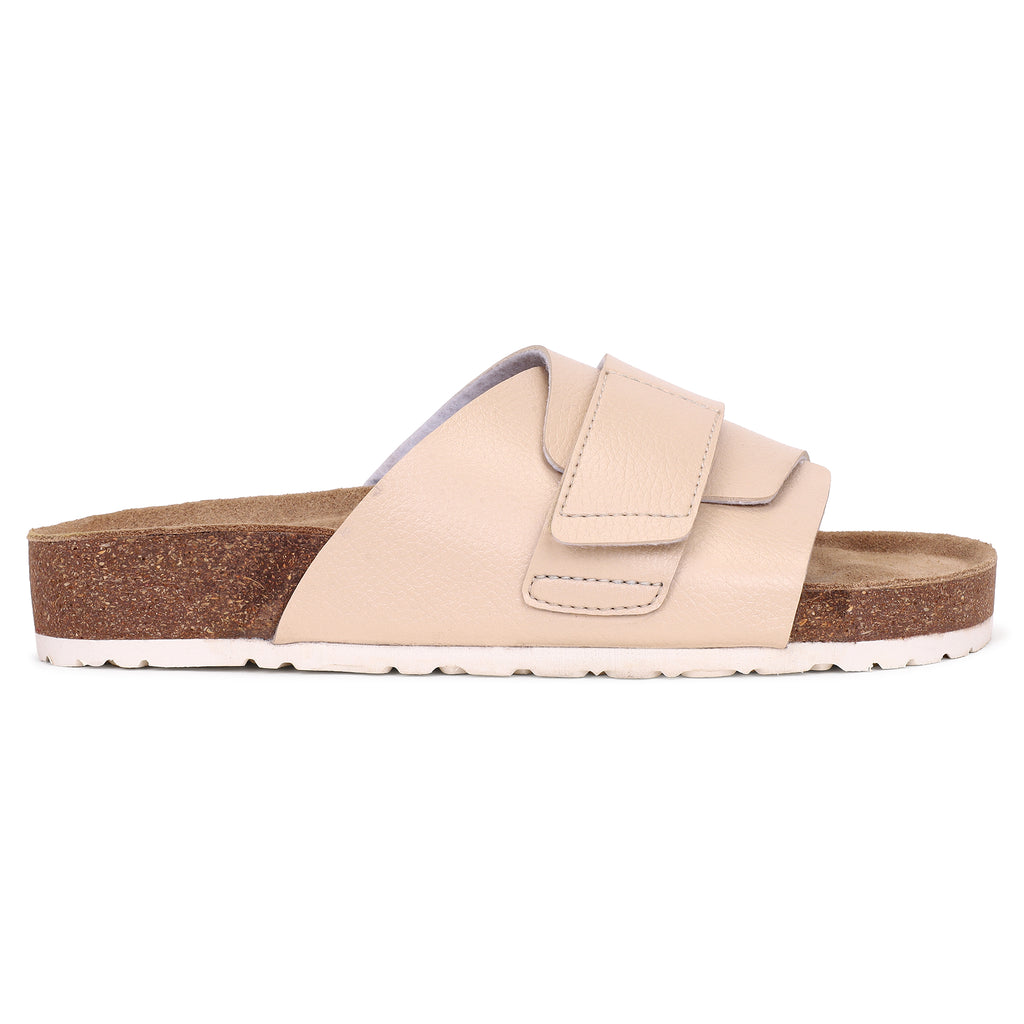 PLAE - Kora Women Casual Slider – Beige