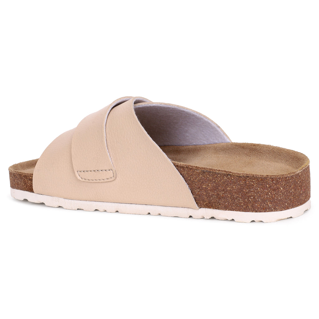 PLAE - Kora Women Casual Slider – Beige