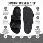 PLAE - Mist Women Casual Slipper – Black