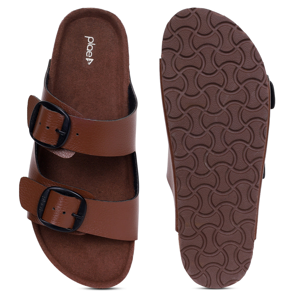 PLAE - Mist Women Casual Slipper – Brown