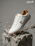 PLAE - Boomer Men Lace Up Casual Sneaker – White