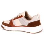 PLAE - Velo Men Lace Up Casual Sneaker – Beige/Rust