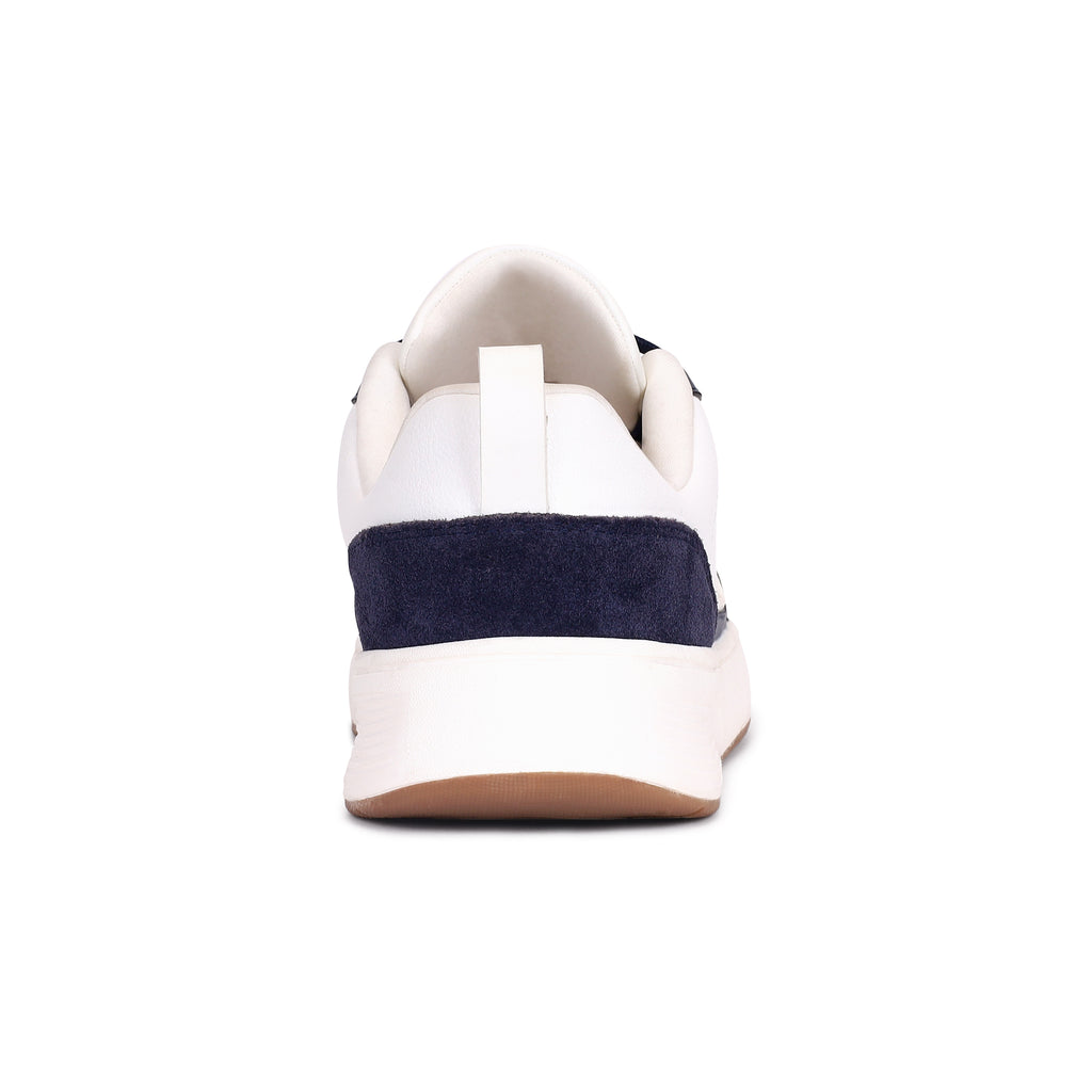 PLAE - Velo Men Lace Up Casual Sneaker – White/Navy