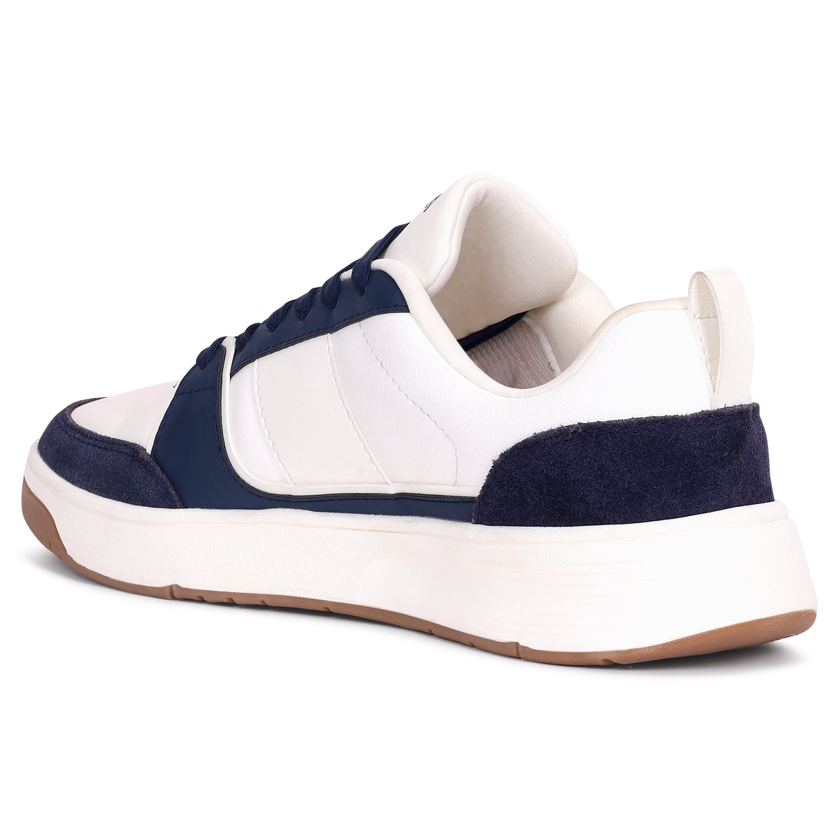 PLAE - Velo Men Lace Up Casual Sneaker – White/Navy