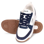 PLAE - Velo Men Lace Up Casual Sneaker – White/Navy