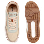 PLAE - Aura Men Lace Up Casual Sneaker – Beige