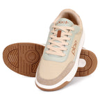 PLAE - Aura Men Lace Up Casual Sneaker – Beige