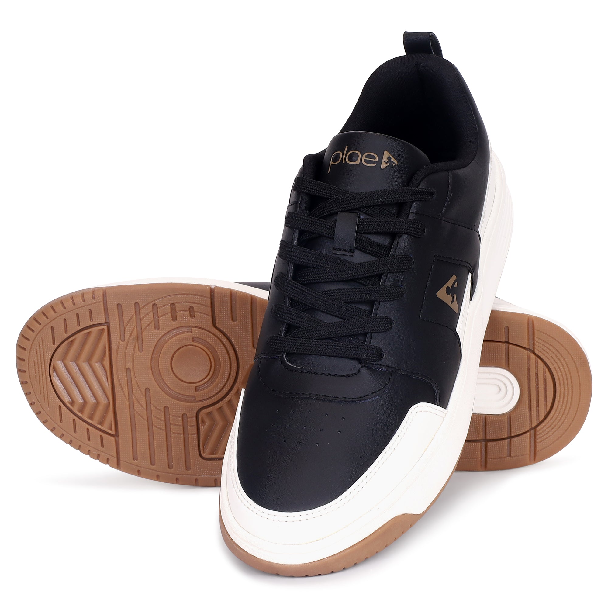 PLAE - Krest Men Lace Up Casual Sneaker – Black/White