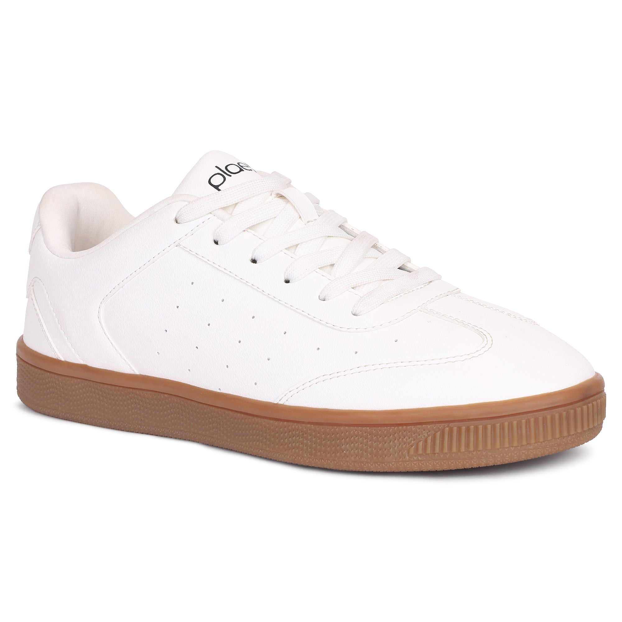 PLAE - Nivo Men Lace Up Casual Sneaker – White